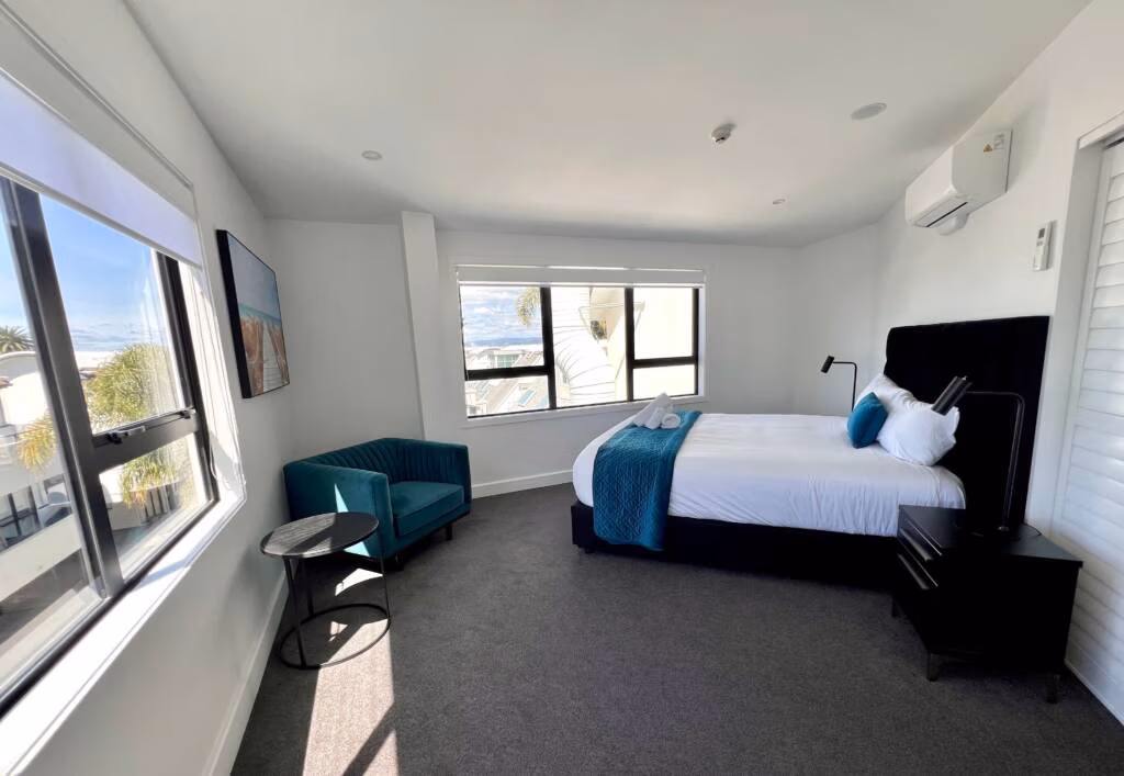Penthouse Apartment bedroom with Super King bed