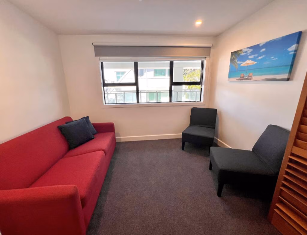 Two Bedroom + Conservatory Apartment lounge area
