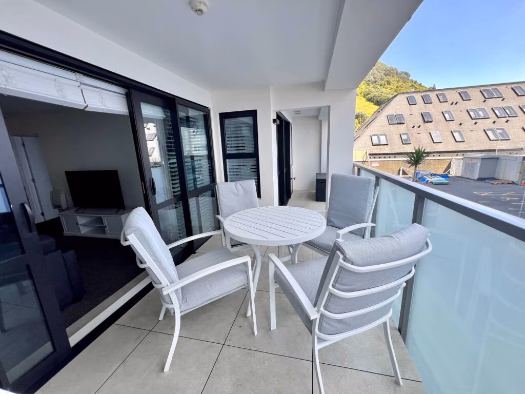 Two Bedroom + Conservatory Apartment balcony