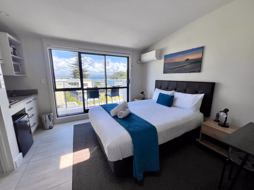 Studio Apartment Queen bed and kitchenette